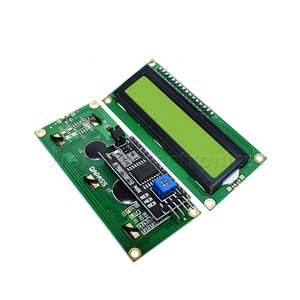High quality electronic <strong>module</strong> IIC/I2C with <strong>module</strong> on the back blue screen yellow and green screen LCD1602A 1602 <strong>LCD</strong> <strong>module</strong> - Product Image 1