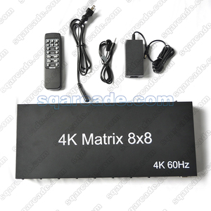 High Technology 8x8 HD-MI <strong>8</strong> <strong>8</strong> 4K/60Hz <strong>Matrix</strong> Switch Video Splitters Converters EDID RS232 <strong>Switcher</strong> Adapter for PC Host