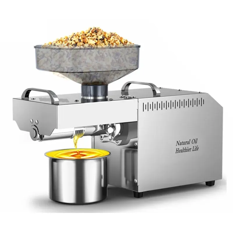 Economic and Efficient Edible Cooking Oil Making Automatic Peanut Rapeseed Oil Press