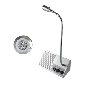 Dual Way <strong>Window</strong> Counter <strong>Intercom</strong> Hand Free Interphone <strong>System</strong> for Bank Ticket Office - Product Image 1