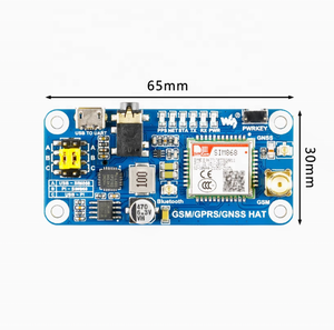 La nuova scheda di sviluppo originale Raspberry PI GSM/GPRS/GPS/ Bluetooth SIM868 e la scheda di espansione sono compatibili