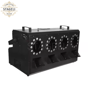 SP 1500 Watt <strong>DMX</strong> Remote <strong>LED</strong> RGBW Four <strong>Outputs</strong> Fog Smoke Bubble Machine for Stage Wedding Party - Product Image 2