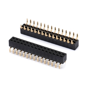 2.54mm Pitch Female <strong>Header</strong> H5.0 Dual Row Straight Bottom Entry U Type 2.54mm Female <strong>Header</strong> Connector