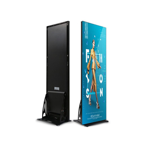 Lecede reklam ekleme ekranı dijital tabela kapalı HD oyuncu ekranı 4K çözünürlük taşınabilir Kiosk LED mevcuttur - Product Image 1