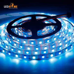 柔性发光二极管条dc12v 24v smd5050 60LED/M可编程发光二极管条防水光纤67 rgb rgbw rgbww发光二极管灯 - Product Image 2