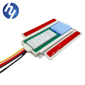 Interruptor de sensor táctil de una sola tecla 12V 5A 60W Pantalla de tiempo y temperatura Espejo de baño Controlador de atenuación de luz LED - Product Image 1