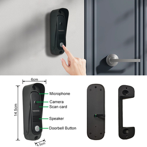 7 Inch Multi Apartments Video <strong>Intercom</strong> <strong>System</strong>, 2 Villa Door Station <strong>with</strong> 2 Color Screen Monitor Unlock <strong>Intercom</strong> - Product Image 3