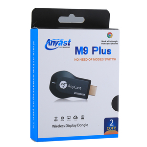 แอนคาสท์ M9พลัสจอแสดงผล WiFi ทีวี dongle 2.4GHz 1080P ไร้สาย HD เครื่องเล่นสื่อแบบพกพาสตรีมเมอร์สำหรับโปรเจคเตอร์มาร์ทโฟนแท็บเล็ต - Product Image 5