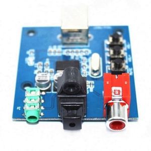 PCM2704音频数模转换器USB至S/PDIF声卡Hifi数模转换器解码器板3.5毫米同轴光纤输出 - Product Image 2