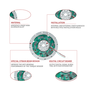 Kunwei Protección contra sobrecarga 150 Nm Junta Micro Torque Sensor Factory