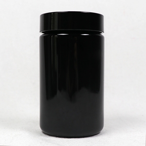 15ml 30ml 50ml 100ml 200ml 250ml <strong>500ml</strong> 1000ml UV Dark Violet Glass Cream <strong>Jar</strong> Glass <strong>Jar</strong> Dark Violet Glass Cream <strong>Jar</strong> - Product Image 2