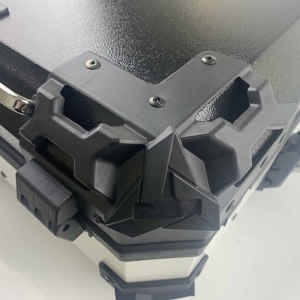 Yeni tasarım 28L motosiklet gövde kuyruk kutusu yan açık kutu kilit motosiklet gövde bagaj kutusu - Product Image 5