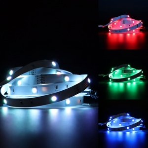 スマートAPPBluetooth防水RGB2x10mストリップライト44KeyIRリモートコントローラー電源505018LEDLEDストリップライトキット - Product Image 5