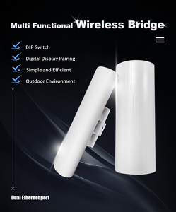 Wholesale 5.8G <strong>Wireless</strong> Bridge 1KM 3KM Point to Point <strong>Wireless</strong> Bridge Outdoor to Shop Barn Garage <strong>Network</strong> Kit <strong>Solution</strong> - Product Image 6