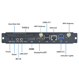 スーパー低価格3-8th Gen Intel Core I3 I5 I7 Win 10 11 MiniOPS PC教室用オフィスホワイトボード高性能コンピュータ - Product Image 3