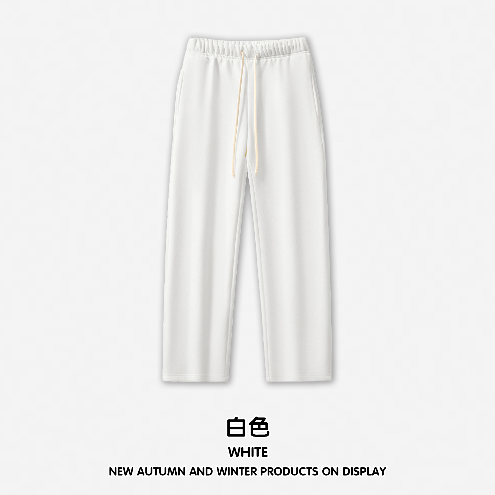 White-pants/wide leg pants