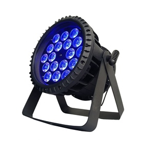 Rgbwa ไฟเวที5 In1 IP65กันน้ำ, ไฟ LED ควบคุม DMX512สำหรับงานแต่งงานงานเลี้ยงร้านอาหารการแสดงดนตรี