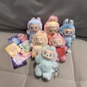 毛皮のような色の人形ラブブモンスターV3シリーズブラインドテディボックスビニールベースおもちゃアニメキャラクター神秘的なサプライズボックス