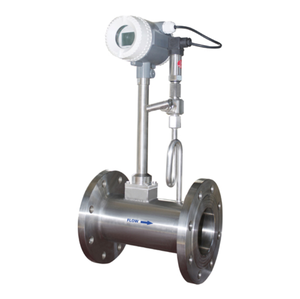 Medidor de flujo de gas de cloro de salida 4-20ma Medidor de flujo de vórtice de acero inoxidable 304 Agua Líquida Precio bajo Medición de compresor de aire OEM - Product Image 4