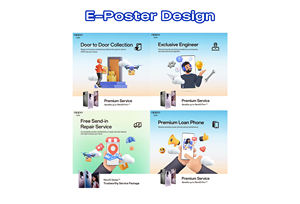 Супер September дизайн бренда в стиле электронных плакатов привлекательный маркетинг статический дизайн государственных плакатов для увеличения скорости покупки - Product Image 3