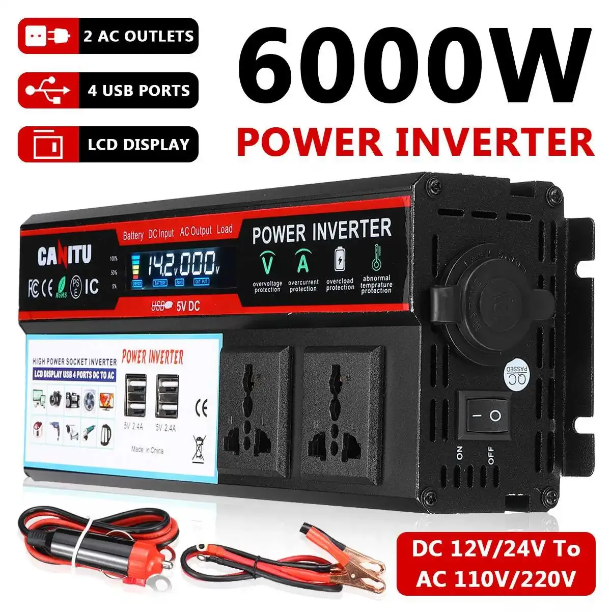 12V a 110V