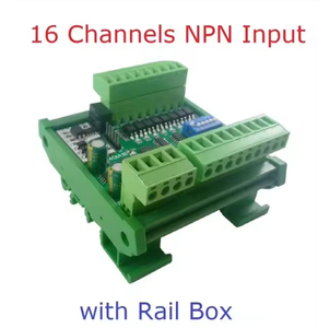 16/32/48CH NPN/PNP Entrada aislada ópticamente Conmutación Placa de colector digital RS485 Modbus RTU Módulo DC 12V 24V
