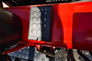 Carrello elevatore elettrico a quattro ruote 1 Ton 2 Ton 3 Ton magazzino movimentazione batteria carrelli elevatori di carico camion di scarico carrello elevatore