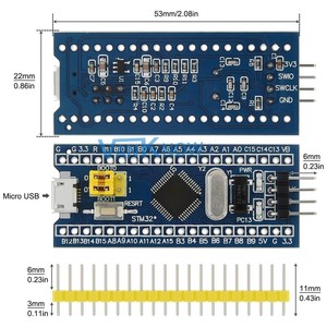 STM32F103C8T6 Arm STM32 Minimale System platine Mikrocontroller-Karte STM32F103C8T6 Entwicklungs platine