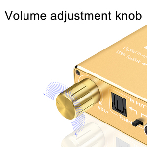 Digital to <strong>Analog</strong> Audio Converter Spdif Toslink to <strong>Analog</strong> Rca L/r Audio Converter Digital Optical Coax Coaxial Adapter - Product Image 3