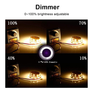 DC 12V 24V LED Dimmer Switch 30A 360W regolatore di tensione Controller regolabile per LED Strip Light Lamp LED PWM Dimmer Dimmer - Product Image 5