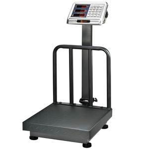 Telaio resistente 1.8mm spessore piastra cella di carico copertura impermeabile piattaforma scala posteriore guida 500kg capacità Display a LED indicatore SS - Product Image 2