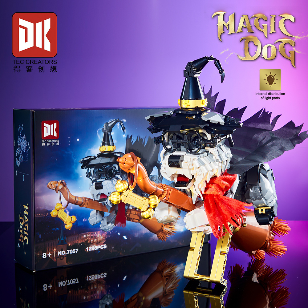 Deke 7057 magic dog 1298 particles-exquisite gift box