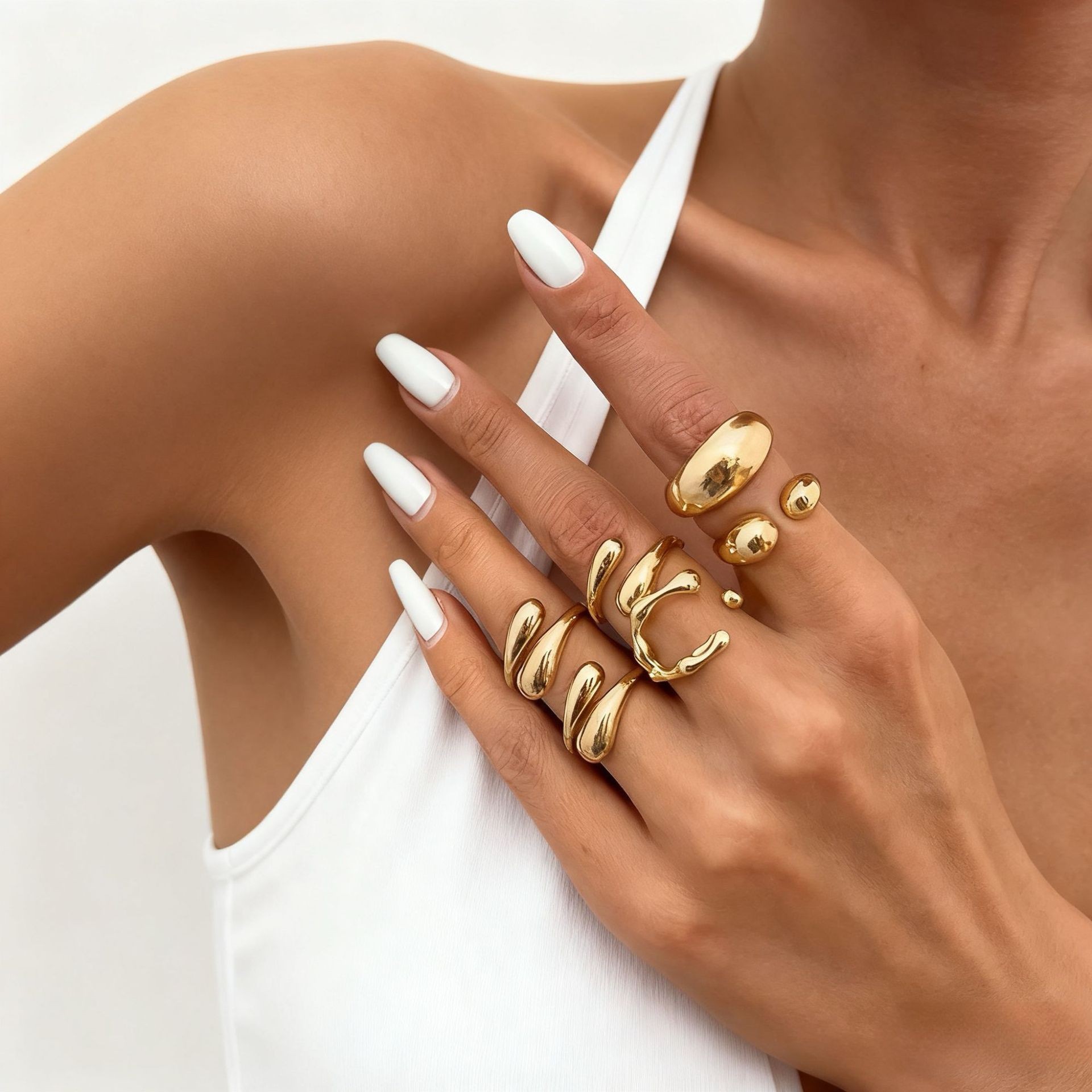 Gold Sets L 6pcs