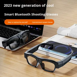 TNTX XV18 Smart glass alla moda montato sulla testa con per Bluetooth 4K Ultra-chiaro fotocamera sostituibile lenti miopia - Product Image 3