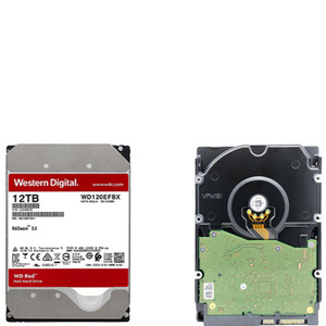 12T ดิสก์ WD120EFBX ระบบฮาร์ดดิสก์แบบกลไกสีแดง PLUS ฮาร์ดดิสก์ NAS เฉพาะเซิร์ฟเวอร์จัดเก็บข้อมูลเครือข่าย - Product Image 2