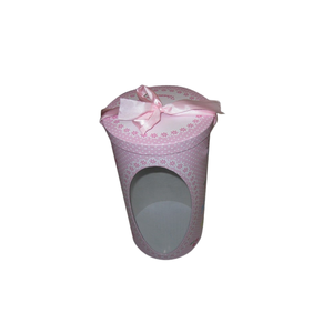 <strong>Custom</strong> Designed Round Transparent PET <strong>Window</strong>/Lids Cosmetic <strong>Box</strong> High Quality Paper Material Popular for Candle <strong>Display</strong> - Product Image 1