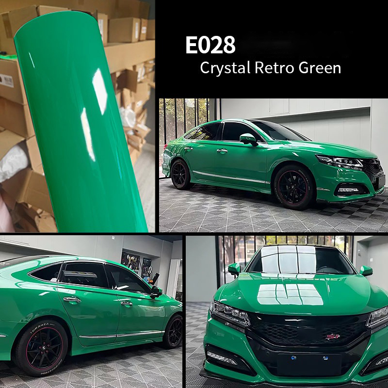 PET Cristal Rétro Vert