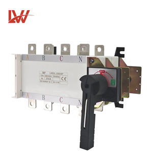 DIN Rail Dual Power Source Automatic Transfer <strong>Switch</strong> 3P 4P 250A Mini ATS <strong>Switch</strong> - Product Image 2