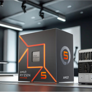 <strong>AMD</strong> Ry ZenR5 7500F <strong>Processor</strong> with 3.7GHz 38MB Socket AM5 Desktop <strong>Processor</strong> for <strong>Computer</strong> - Product Image 4