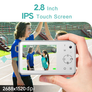 新しい人気のある2.8インチHDデジタルカメラ学生用格安ビデオカメラ2.7K 64MP IPSスクリーン16XズームCMOSセンサー子供用 - Product Image 6