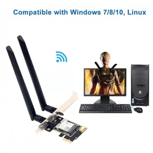 WiFi6Eトライバンド6GギガビットPCIEデスクトップコンピューター内蔵ワイヤレスカードBT5.3AX210 - Product Image 5