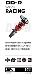 适用于丰田凯美瑞 (Exc SE ) XV50/ACV50 11-17的DWD TYT012高性能可调赛车Coilover减震器汽车零件