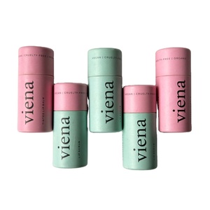 מותאם אישית balm ליפ balm מיכל ידידותי לסביבה דאודורנט מקל אריזה ריקה קרטון לדחוף את צינור נייר