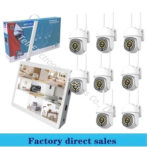 Sistema de cámara de seguridad inalámbrica 3mp 8CH Pantalla de 10,1 pulgadas luz dual visión nocturna intercomunicador bidireccional Cámara PTZ360 - Product Image 3