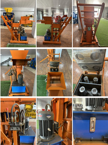 Máquina para hacer bloques de arcilla DF de bajo costo, máquina de ladrillo de enclavamiento Manual, precio de máquina de colocación de ladrillos - Product Image 5