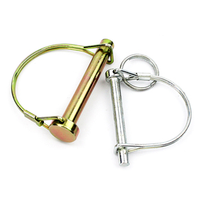 China Factory Steel Wire Locking Pin 1/4 Safety Wire Spring Pin Lock Pin <strong>Black</strong> Oxide - Product Image 2