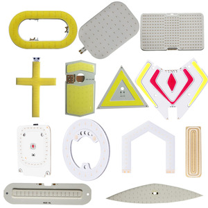 IHY özel sert esnek <span class=keywords><strong>PCB</strong></span> taban yüksek güç 2v-220v tam spektrum RGBW IR UV diyot COB LED çip LED aydınlatma için