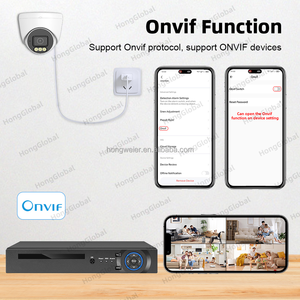 HongGlobal 8MP 4CH IP interior hogar Audio bidireccional H.265 Plug and Play CCTV Cámara NVR XMEye Pro sistema 4K grabadora de vídeo en red - Product Image 3