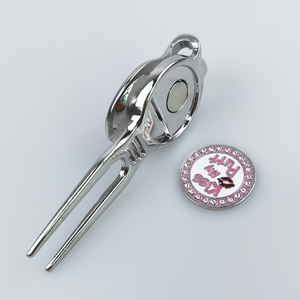 Cổ Kim Loại Kẽm Hợp Kim Golf Divot Công Cụ Sửa Chữa Với Chất Lượng Cao Bóng Đánh Dấu Biểu Tượng Tùy Chỉnh Sắt Công Cụ Thể Thao - Product Image 3