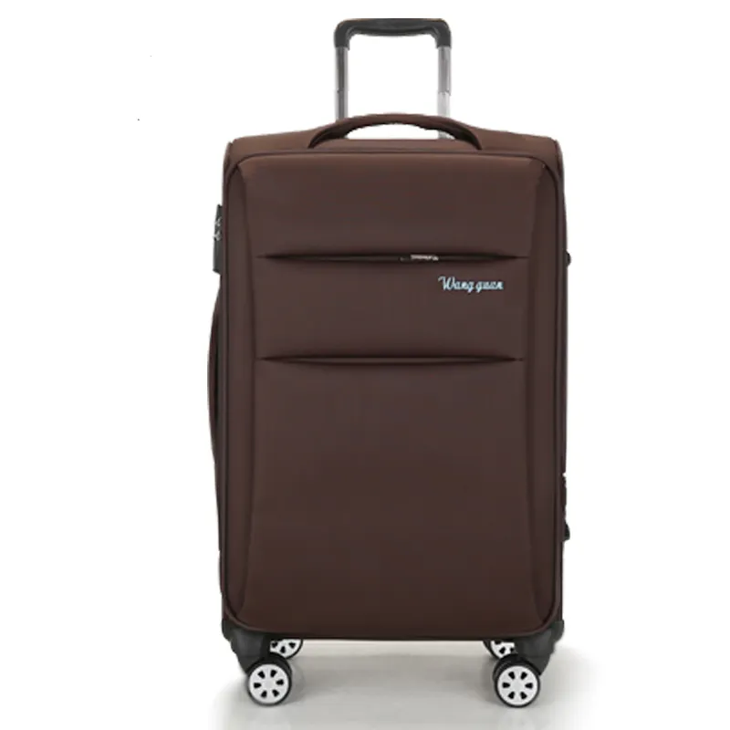 20 24 28 inch 3 sets suitcase trolley travel bags luggage carry-on wheels durable fabric waterproof luggage in stock